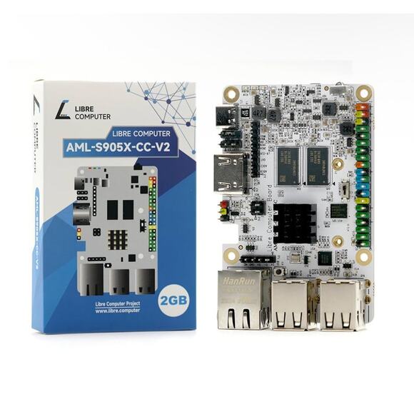 Sweet Potato Single Board ARM SBC AML-S905X-CC-V2 2GB Pi PC Alternative - Picture 1 of 4